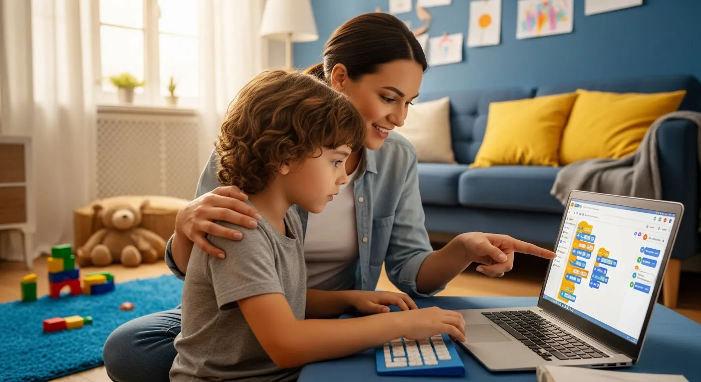 איך ללמד ילד תכנות — מדריך מעשי להורים