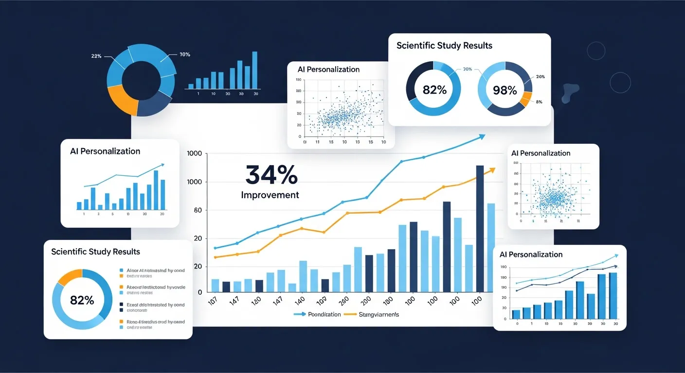 מחקר סטנפורד — שיפור 34% בהישגים עם AI מותאם