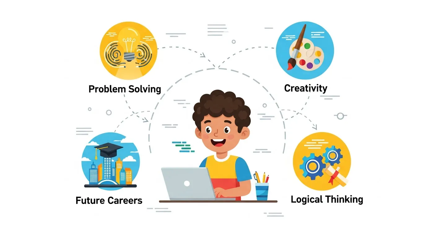 ילדים לומדים תכנות במחשב — למה כדאי ללמד ילדים תכנות