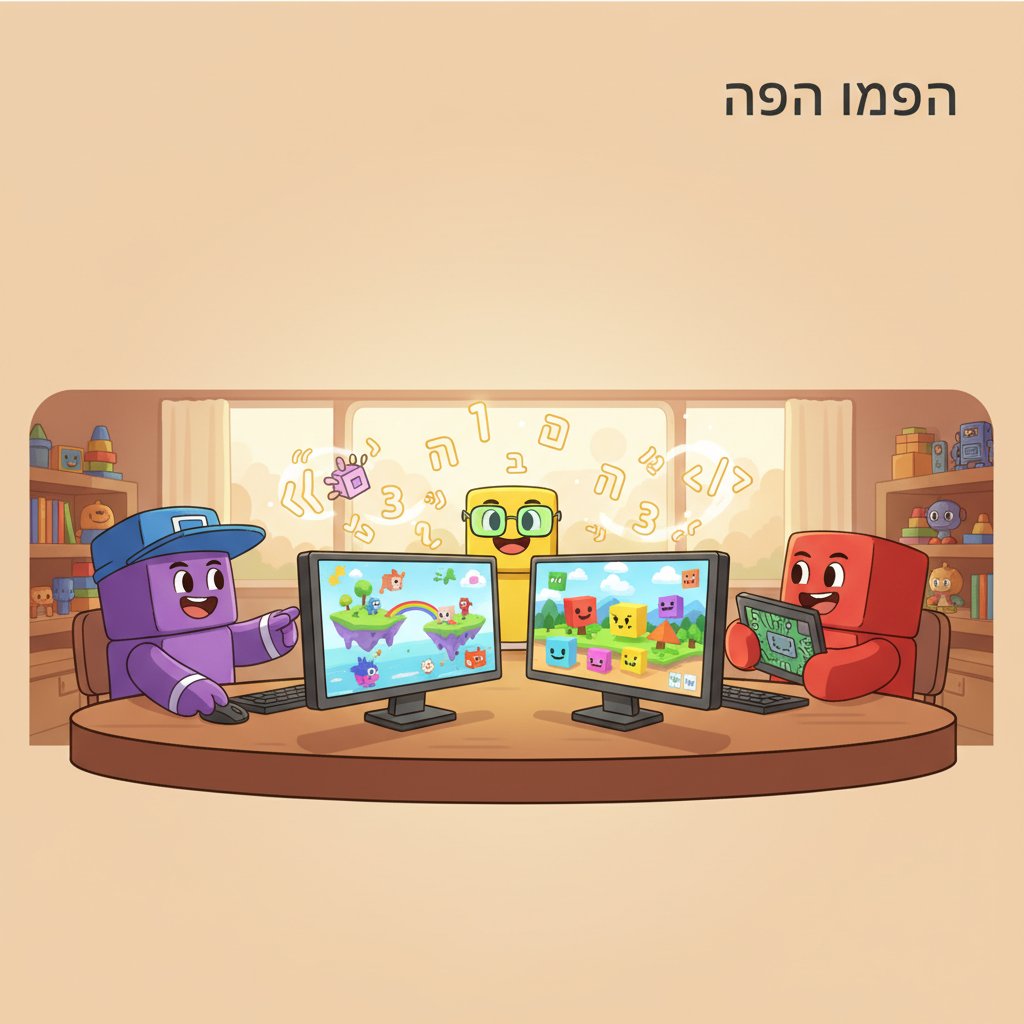 קורס אונליין קבוצתי ברובלוקס