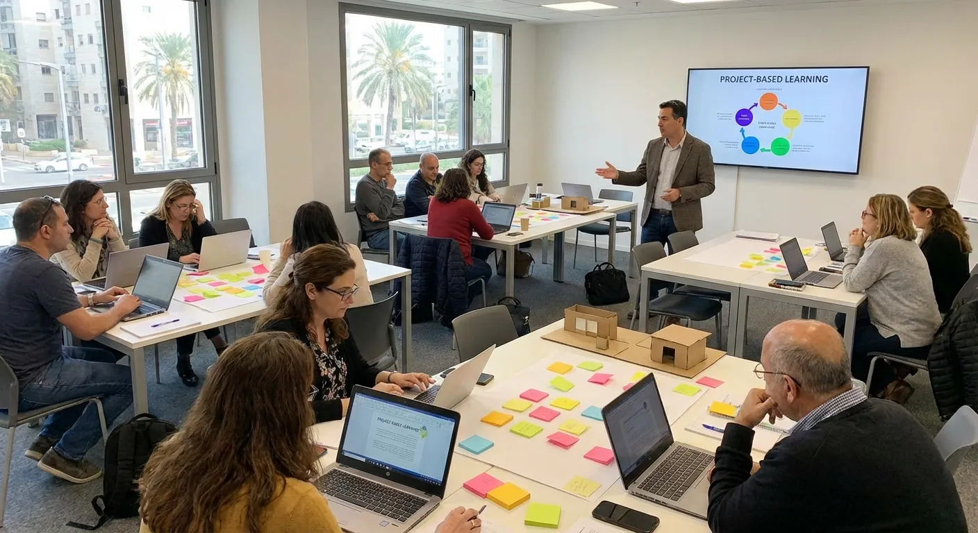 מורים בסדנת PBL